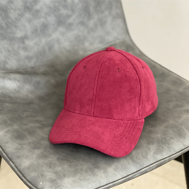 Men's Suede Texture Classic Cap Stornfield