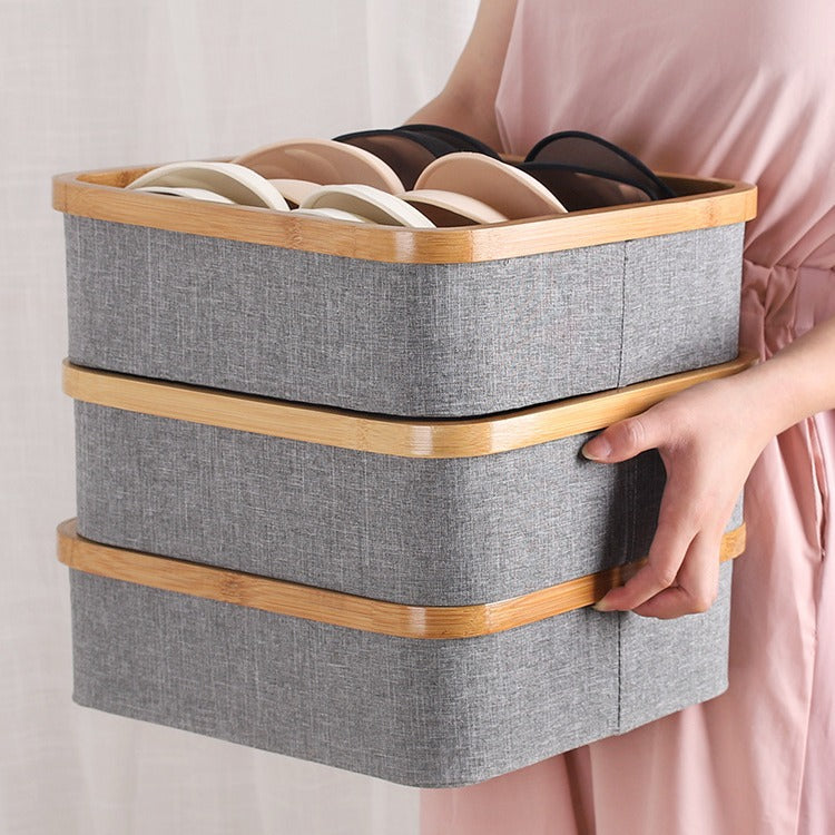 Bamboo Storage Tray Organizer Stornfield