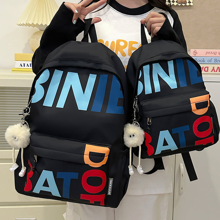 Creative Graphic Print Backpack Stornfield