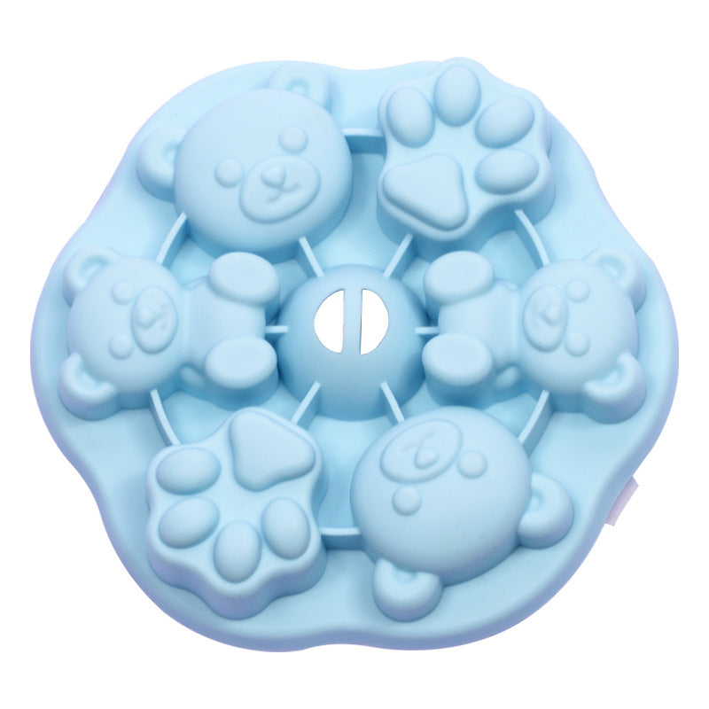 Silicone ice cube mold with animal motifs Stornfield