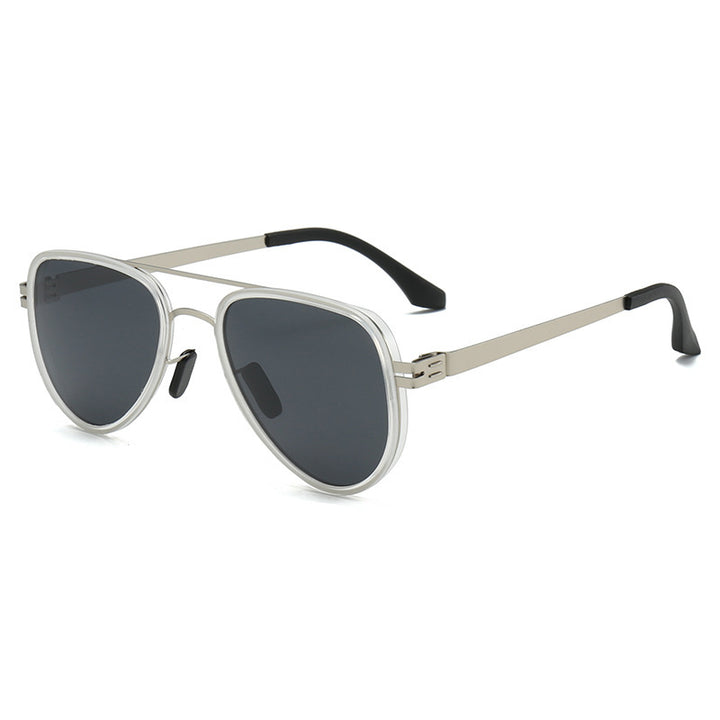 Women Aviator Sunglasses with robust metal frame and polarized lenses Stornfield
