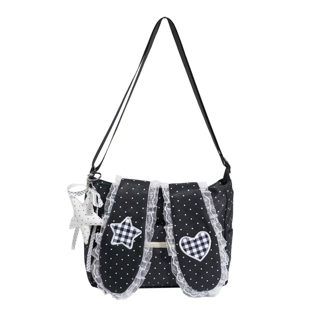 Backpack with Playful Design and Charming Applications Stornfield