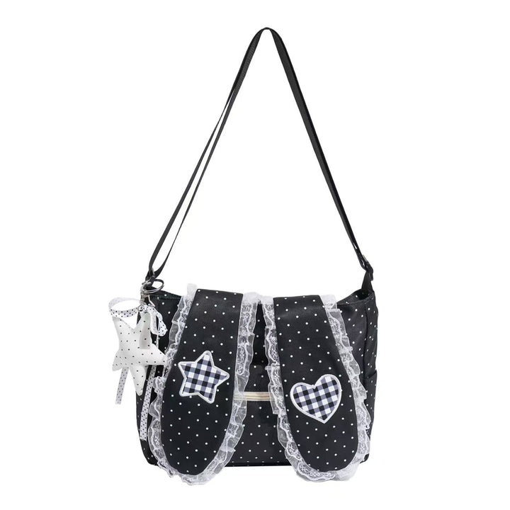 Backpack with Playful Design and Charming Applications Stornfield