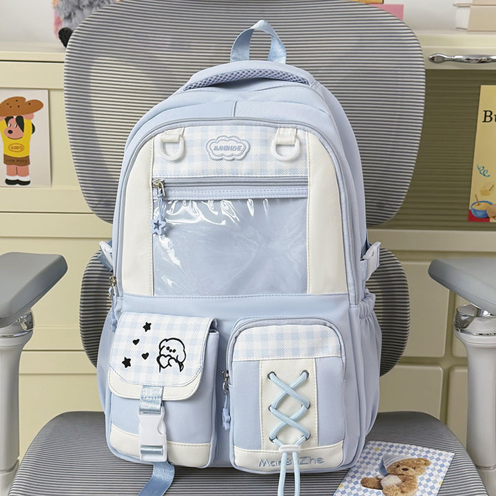 Cute Animal Print School Backpack Stornfield