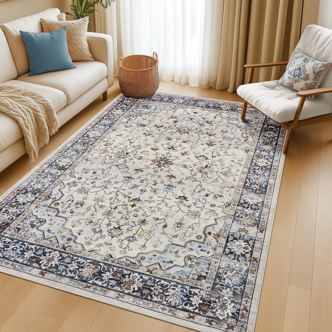 Vintage Flower Design Carpet
