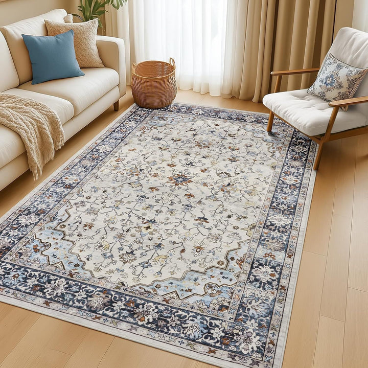 Vintage Flower Design Carpet