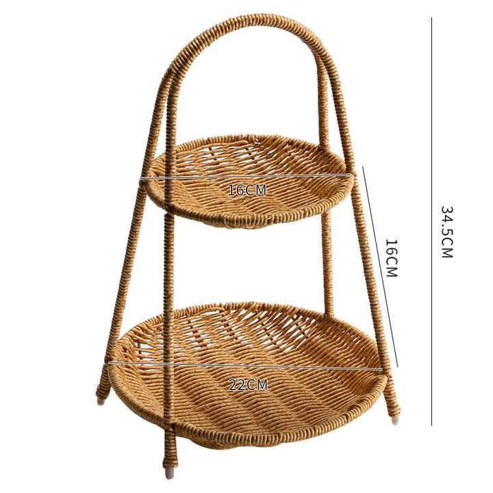 Handcrafted Wicker Storage Basket Stornfield