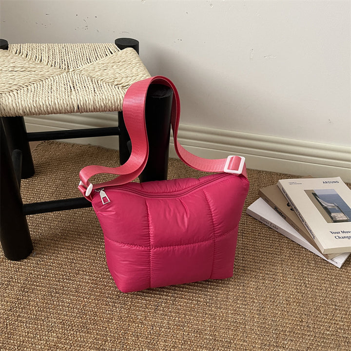 Casual Padded Shoulder Bag