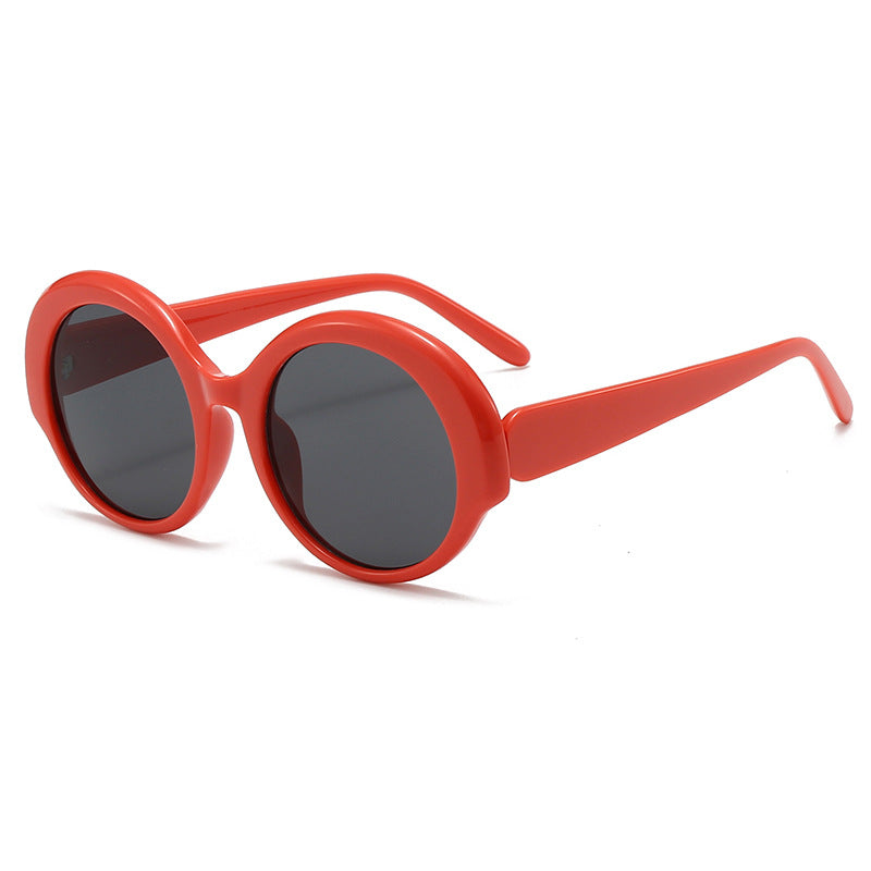 Women's fashionable round designer sunglasses Stornfield