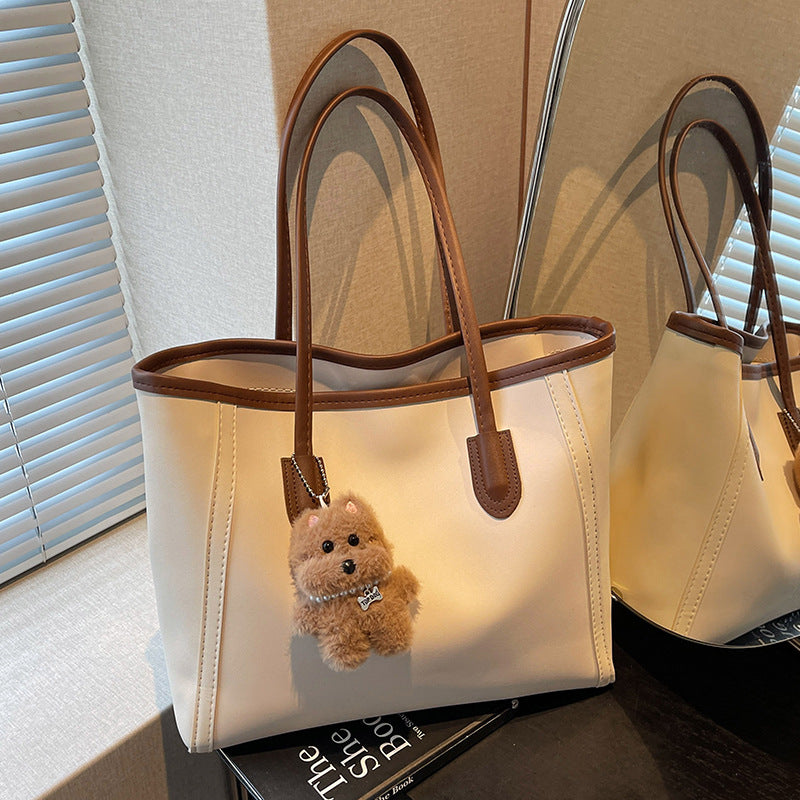 Elegant Vegan Leather Tote Bag