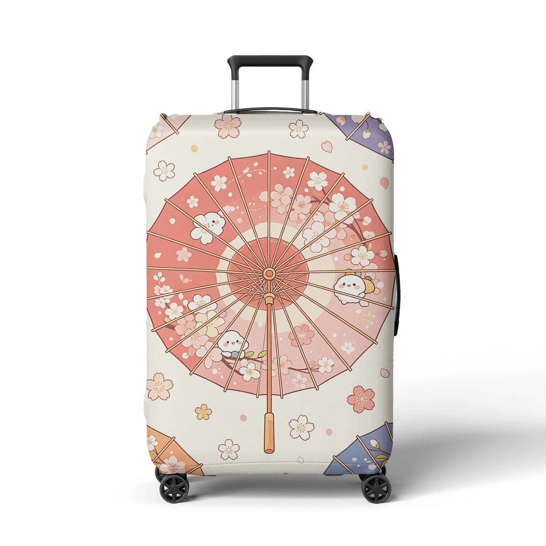 Women's suitcase cover with playful space design Stornfield
