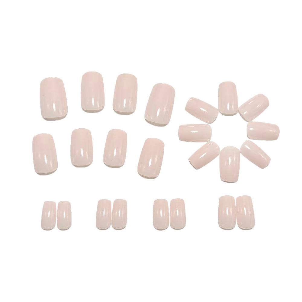 Elegant Artificial Nails in Nude Look Stornfield