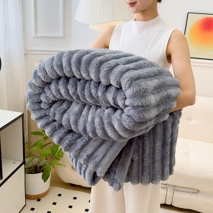 Women's Cozy Plush Throw Blanket