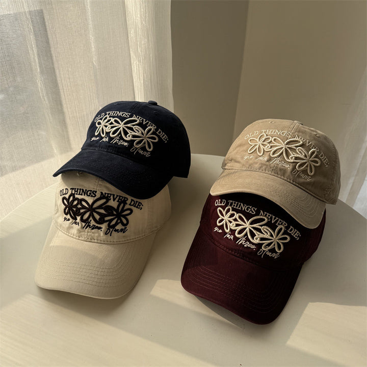 Women's Embroidered Floral Baseball Cap Stornfield 1783922211