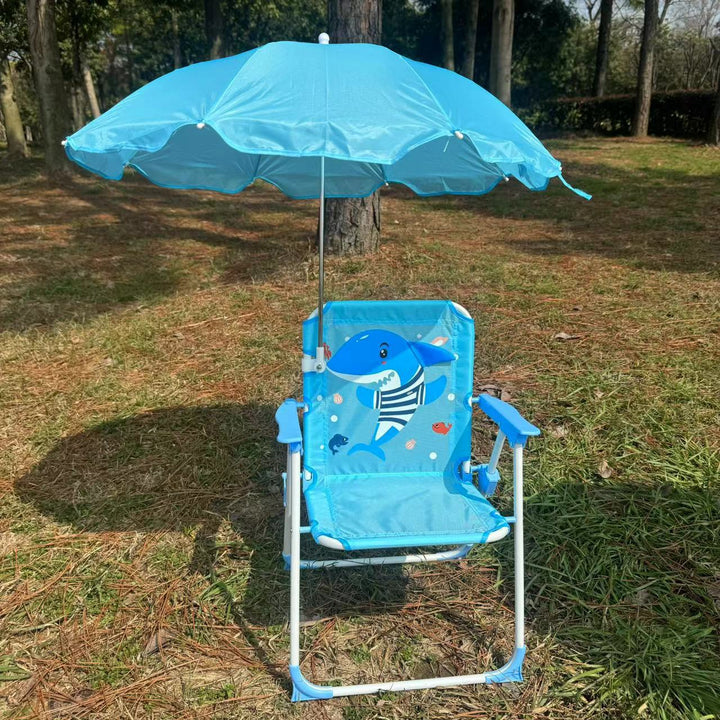 Children's beach chair with sun protection Stornfield