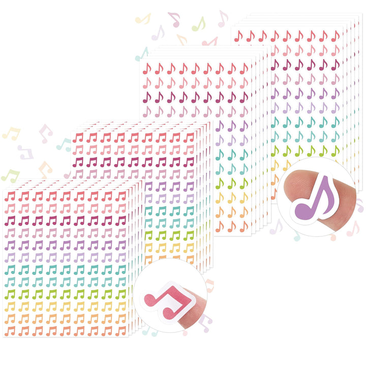 Music Note Decorative Sticker Set Stornfield