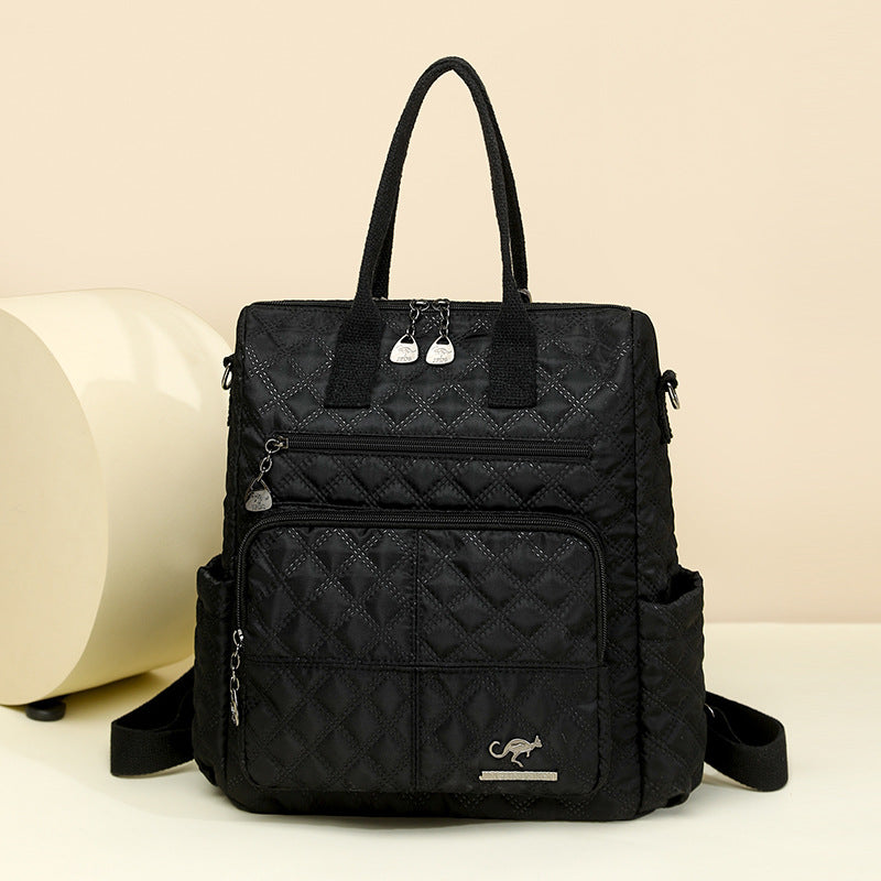 Quilted Multi-Functional Tote Backpack Stornfield