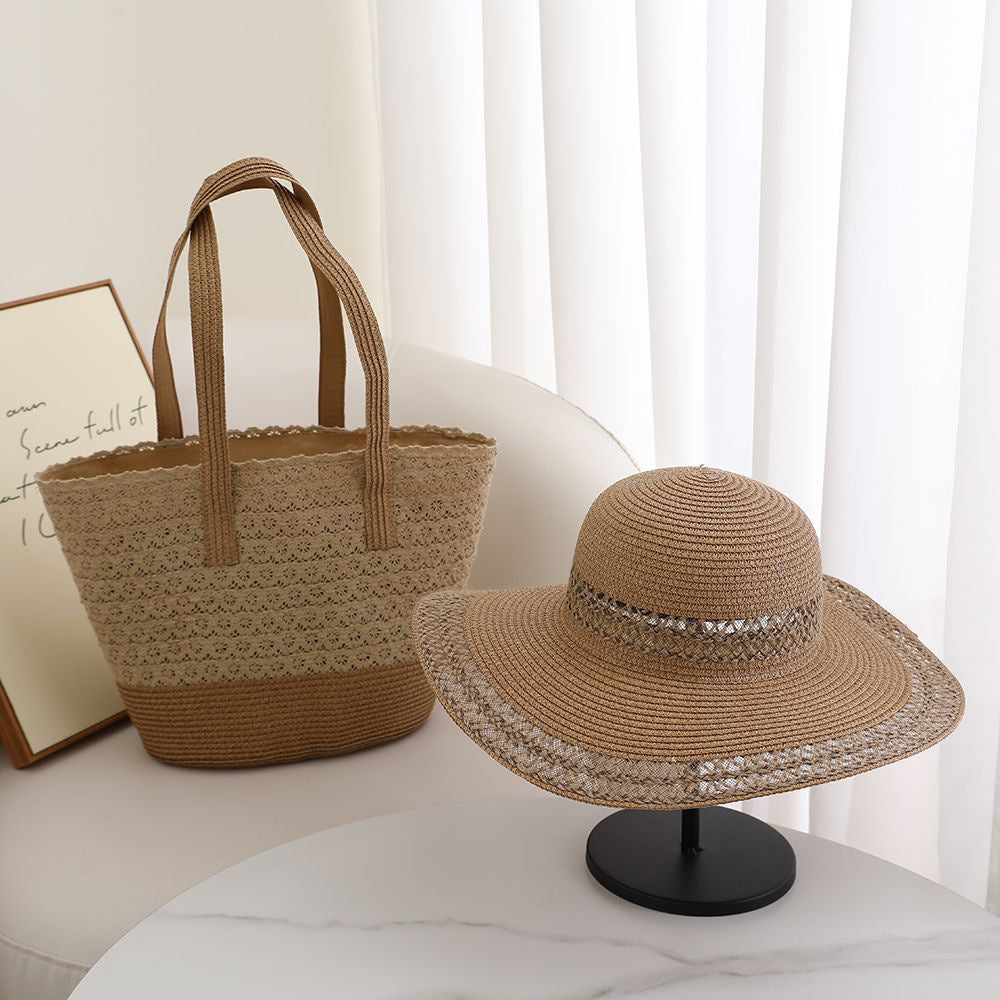 Beach bag and sun hat Stornfield