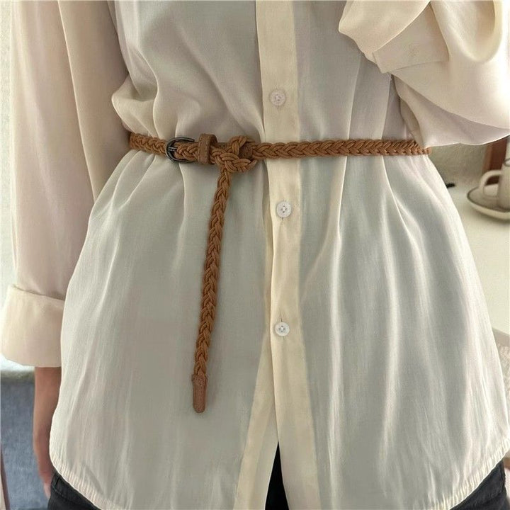 Braided Leather Belt Stornfield