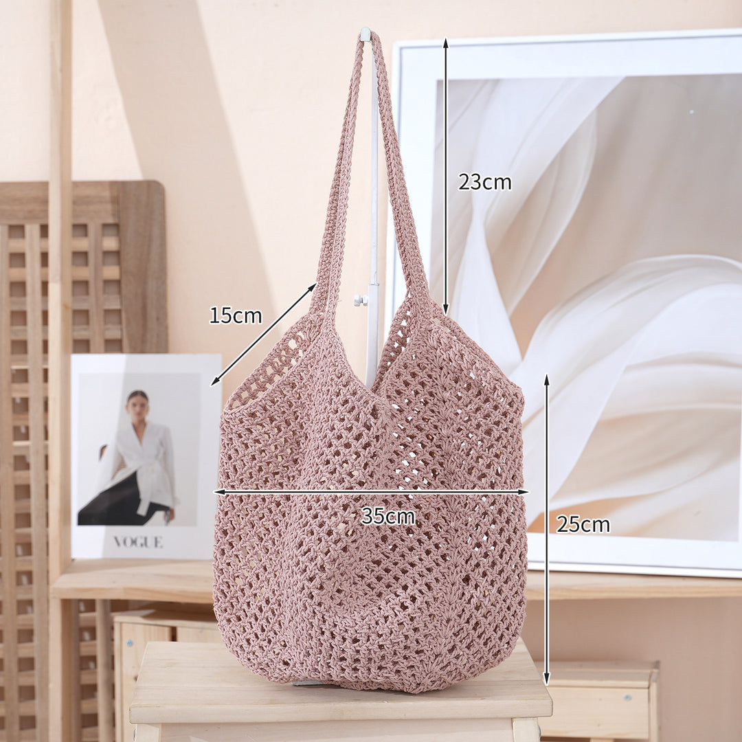 Handcrafted mesh tote bag Stornfield