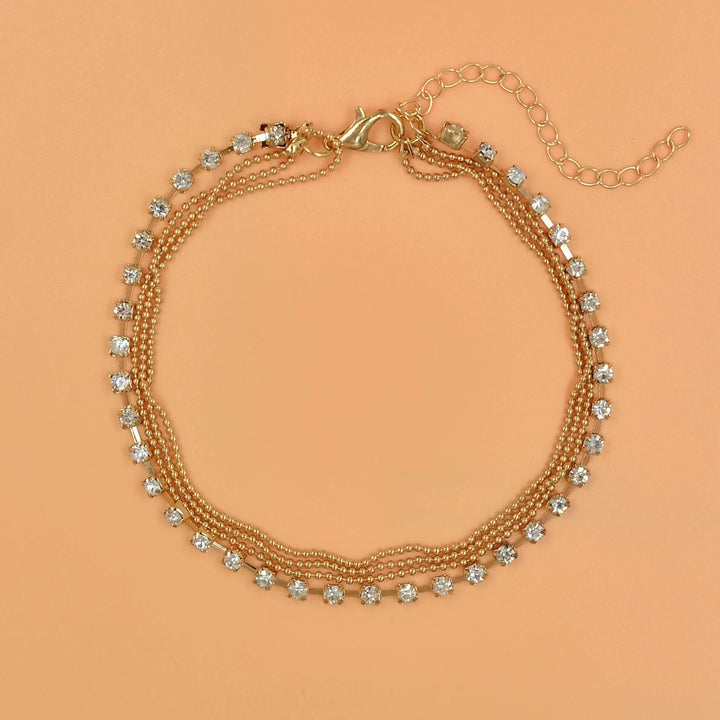 Elegant Double Layered Anklet Stornfield