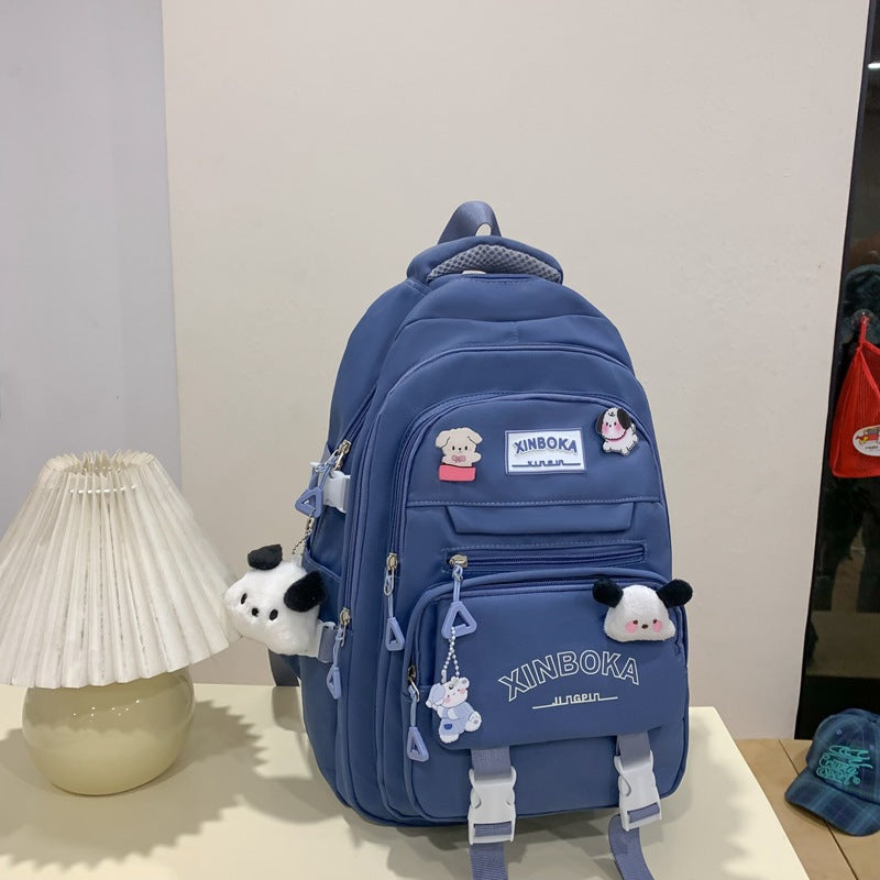 Children's Fun Character Print School Backpack Stornfield