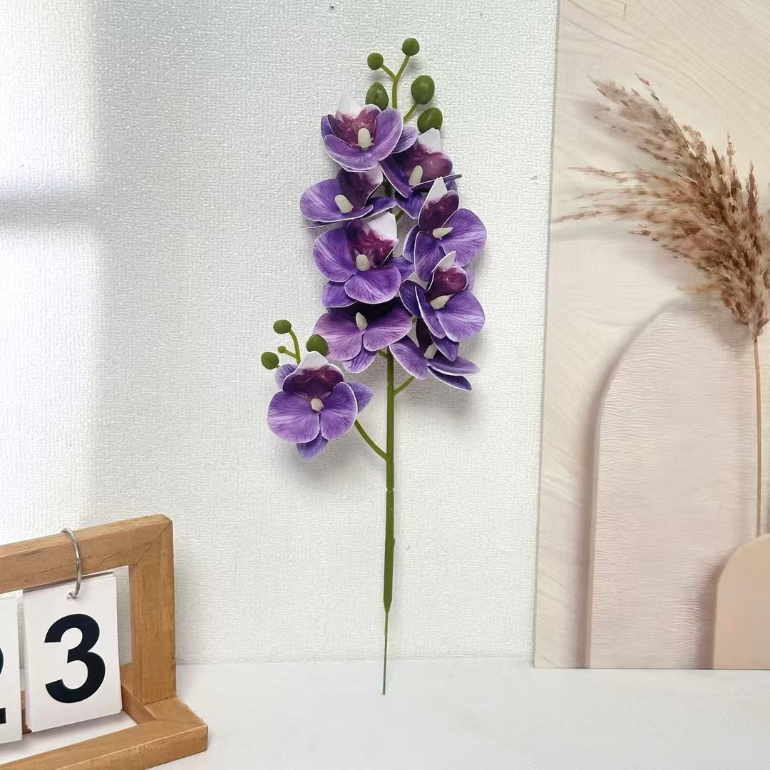 Artificial Orchid Centerpiece for Home Decor Display