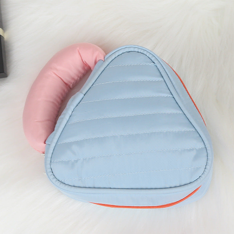 Quilted Travel Cosmetic Case
