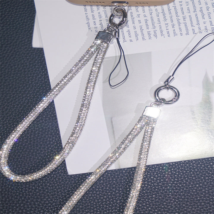 Sparkling Rhinestone Phone Lanyard Holder Stornfield
