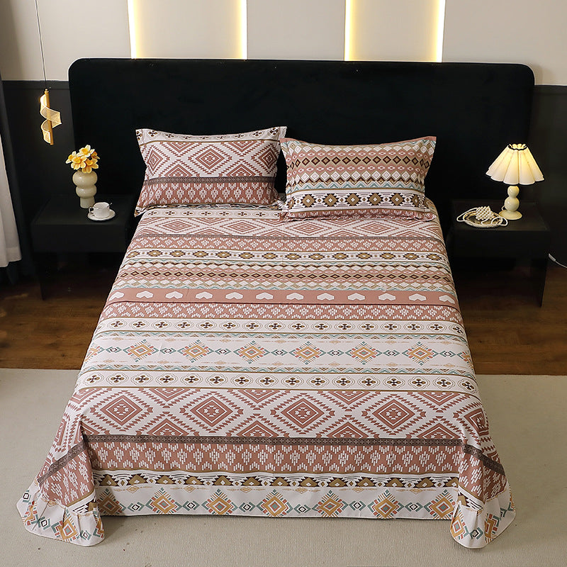 Floral Patterned Bed Cover Set