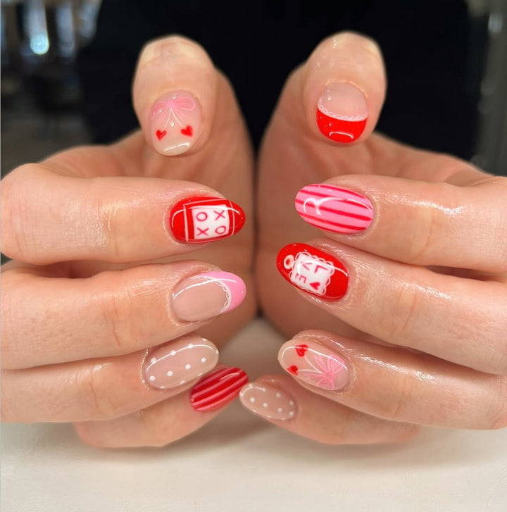 Festive Nail Art Design Stornfield