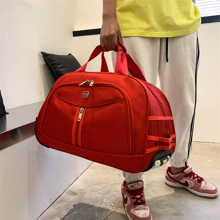 Sporty travel bag with multifunctional compartment design Stornfield