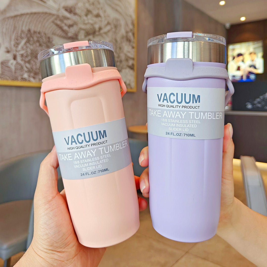 Women double-walled thermos mug with non-slip silicone base Stornfield