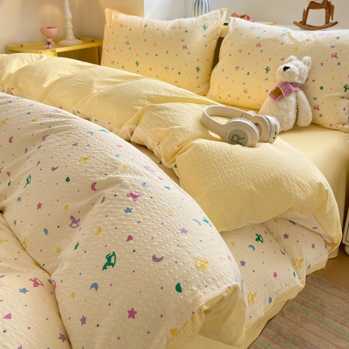 Floral Patterned Duvet Set