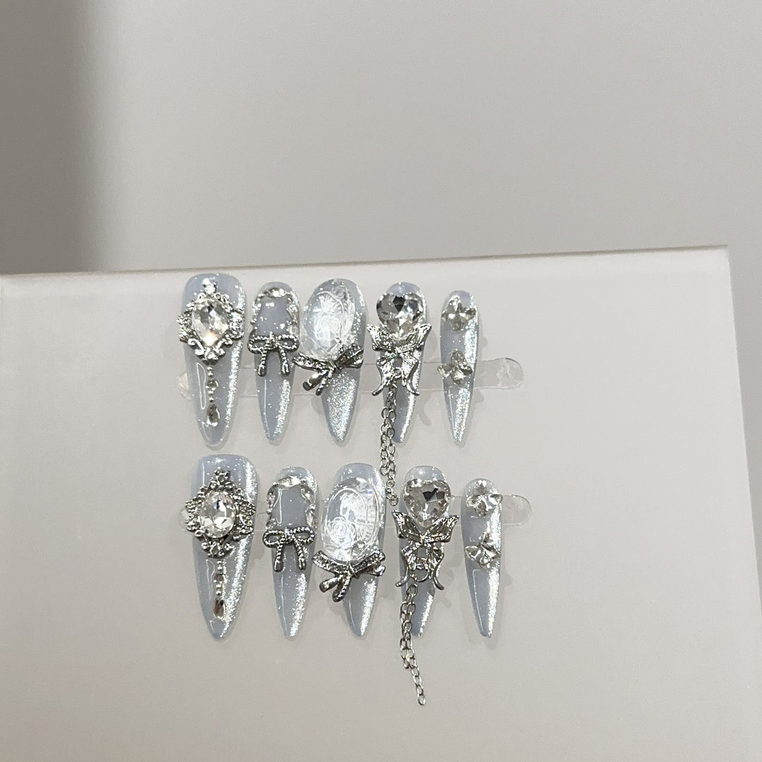 Decorative Rhinestone Nail Art Set