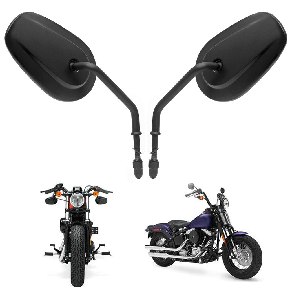Motorcycle rearview mirror with adjustable arm and sturdy design Stornfield
