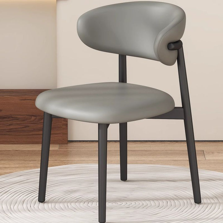 Contemporary Curved Back Dining Chair Stornfield