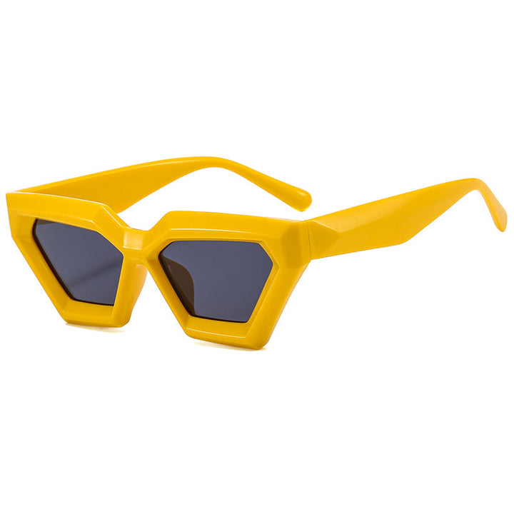 Women stylish hexagonal sunglasses Stornfield