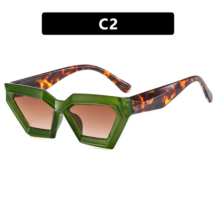 Ladies eye-catching sunglasses in unique hexagon design Stornfield