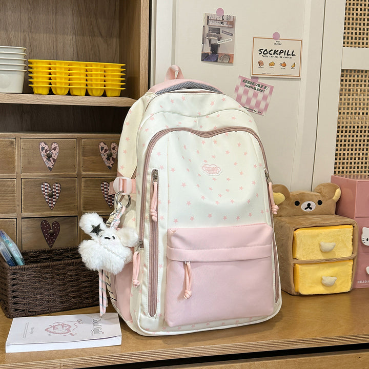 Creative Star-Printed Casual Backpack Stornfield
