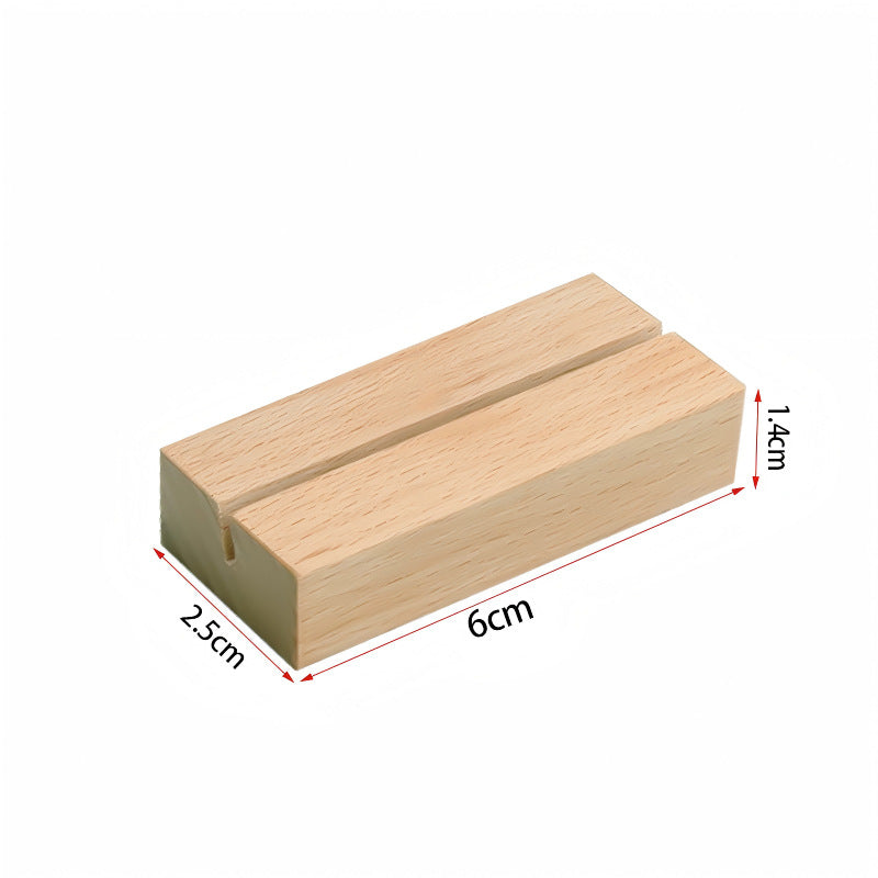 Decorative wood block figure Stornfield