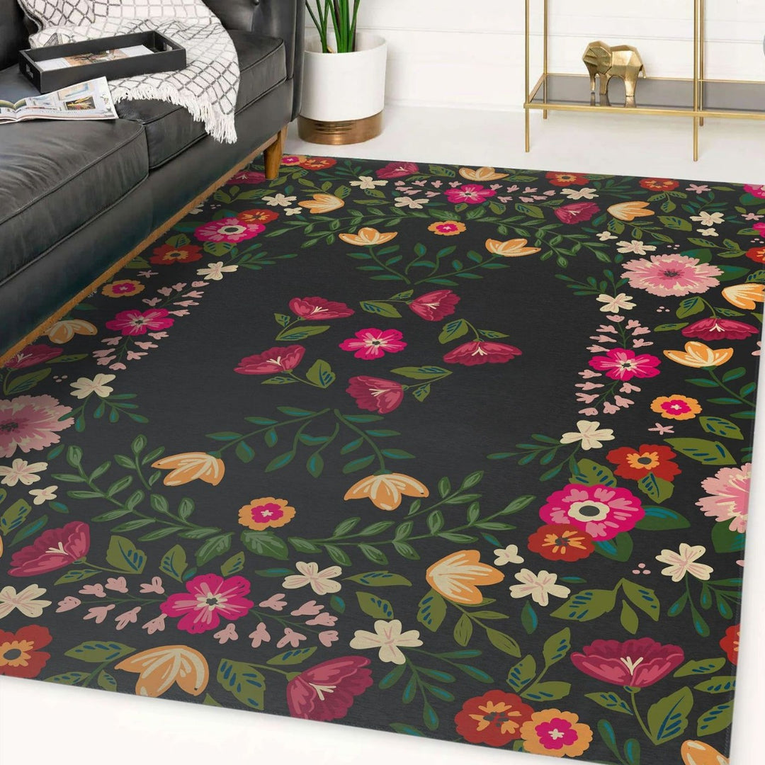 Floral Patterned Area Rug Stornfield