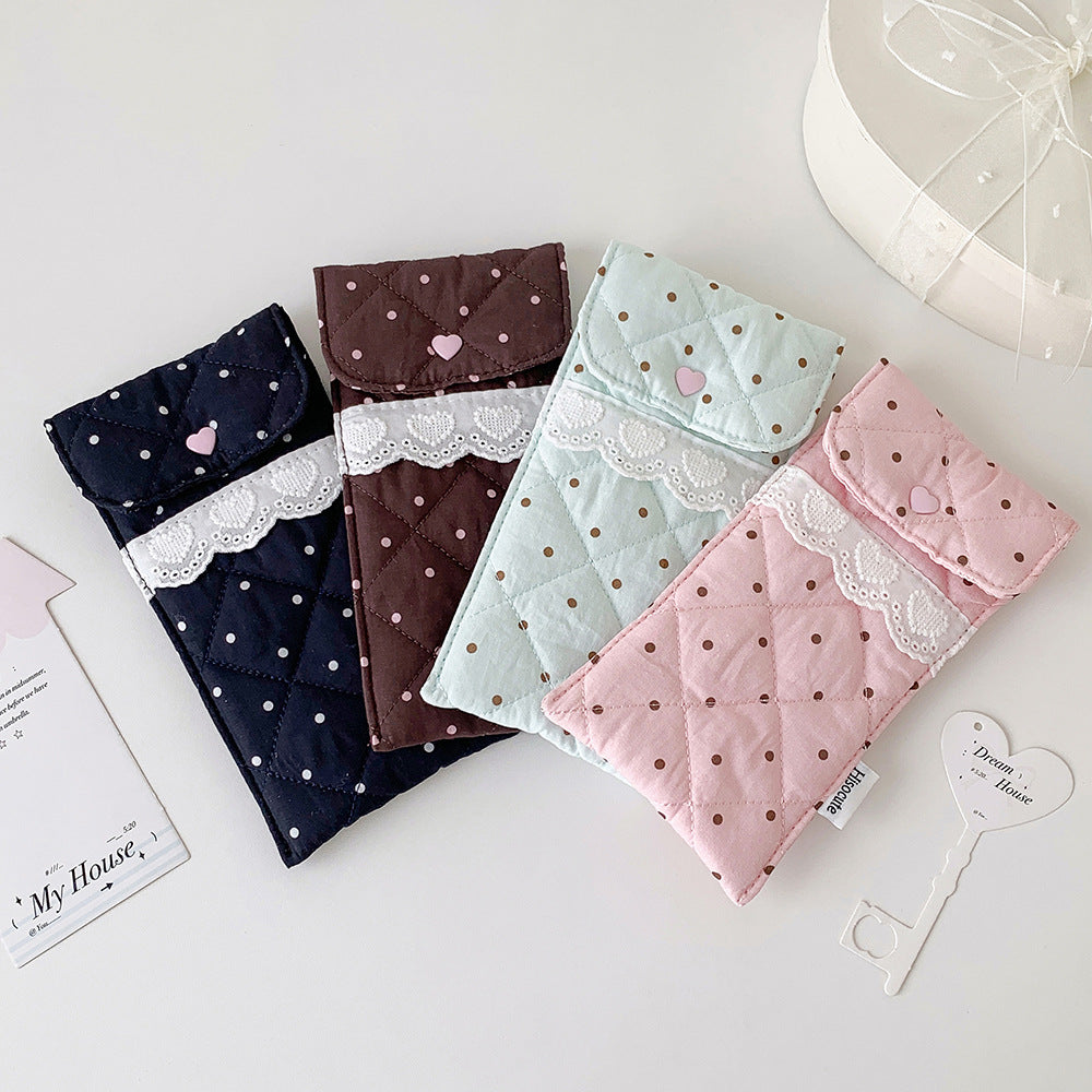 Quilted Heart Detail Pencil Case Stornfield