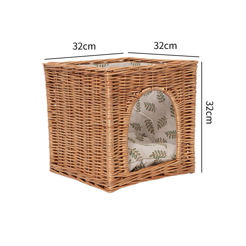 Cozy Woven Pet Storage Basket Stornfield