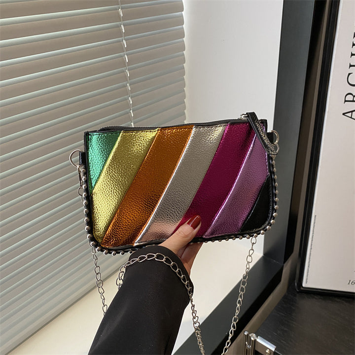 Colorful Metallic Chic Crossbody Bag Stornfield