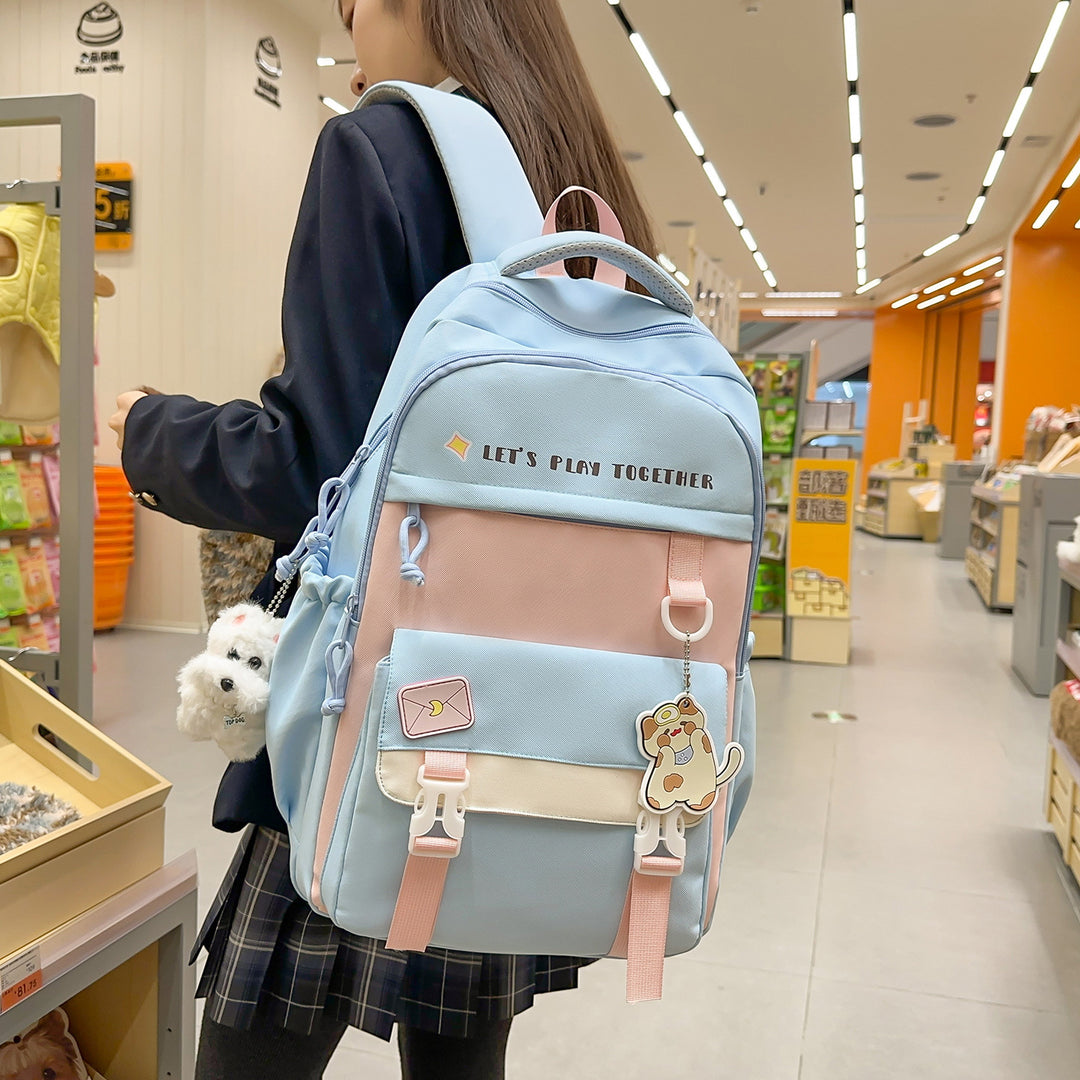 Backpack with Playful Design and Innovative Compartments Stornfield