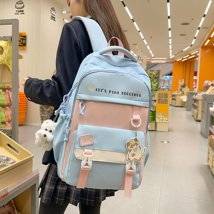 Backpack with Playful Design and Innovative Compartments Stornfield
