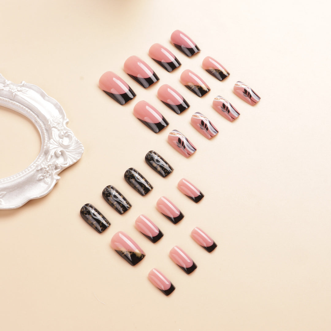 Artistic Luxury Press-On Nail Design Stornfield