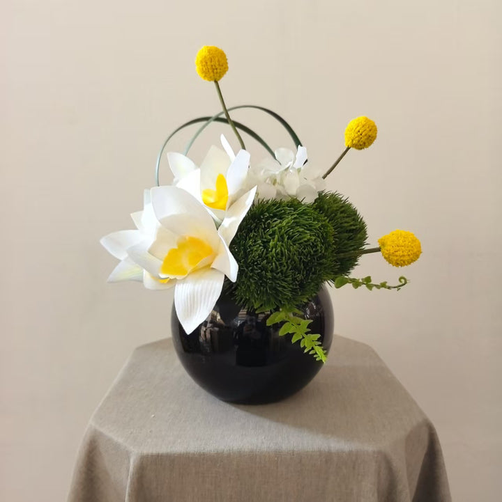Elegant Decorative Orchid Arrangement