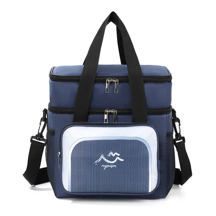 Insulated Multi-Compartment Lunch Cooler